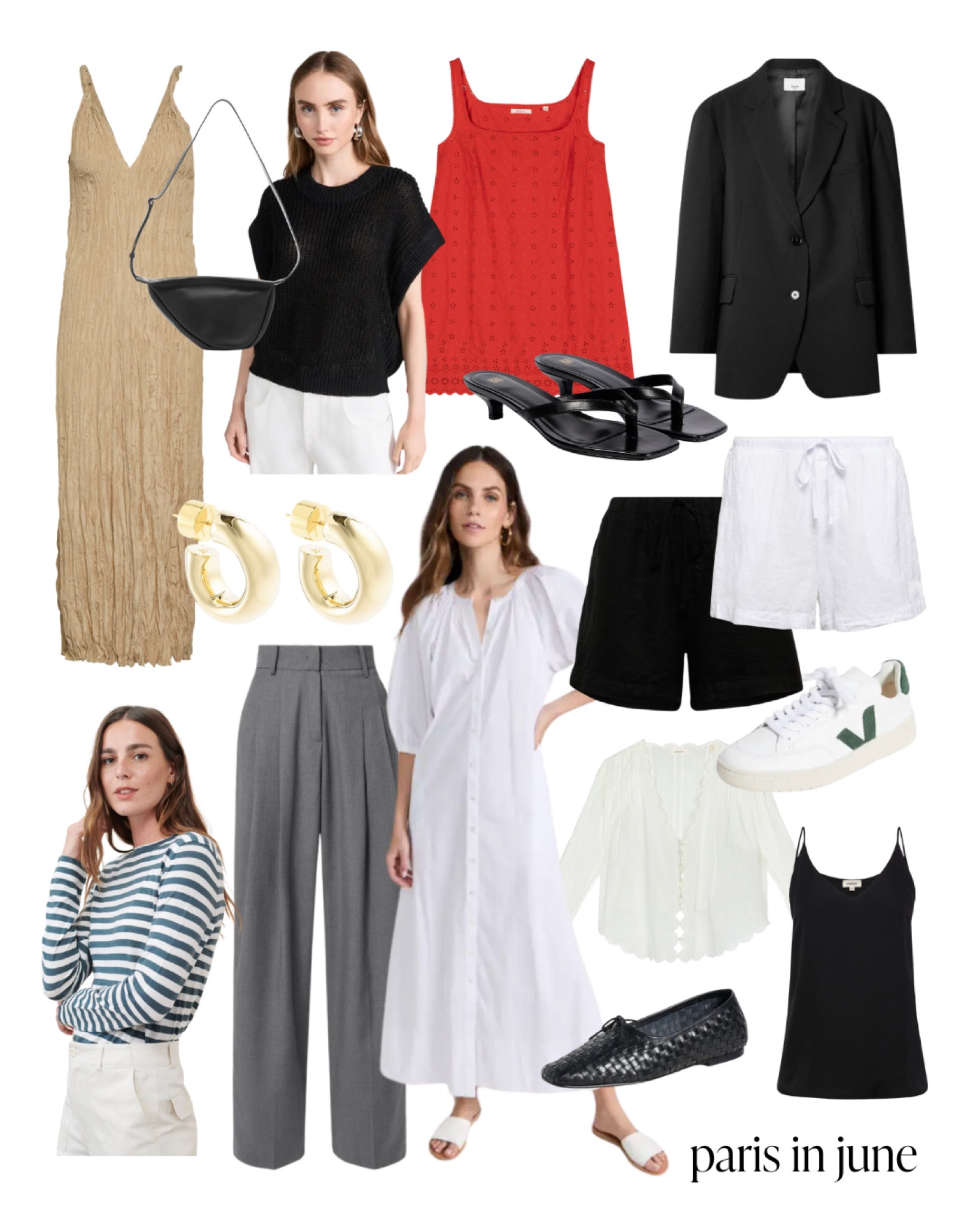 Outfit ideas if you are traveling to Paris in June! 

#LTKSeasonal #LTKtravel #LTKstyletip