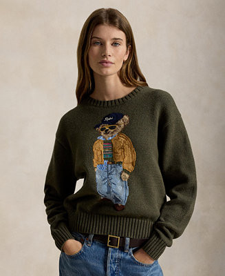 Women's Cotton Crewneck Sweater | Macy's
