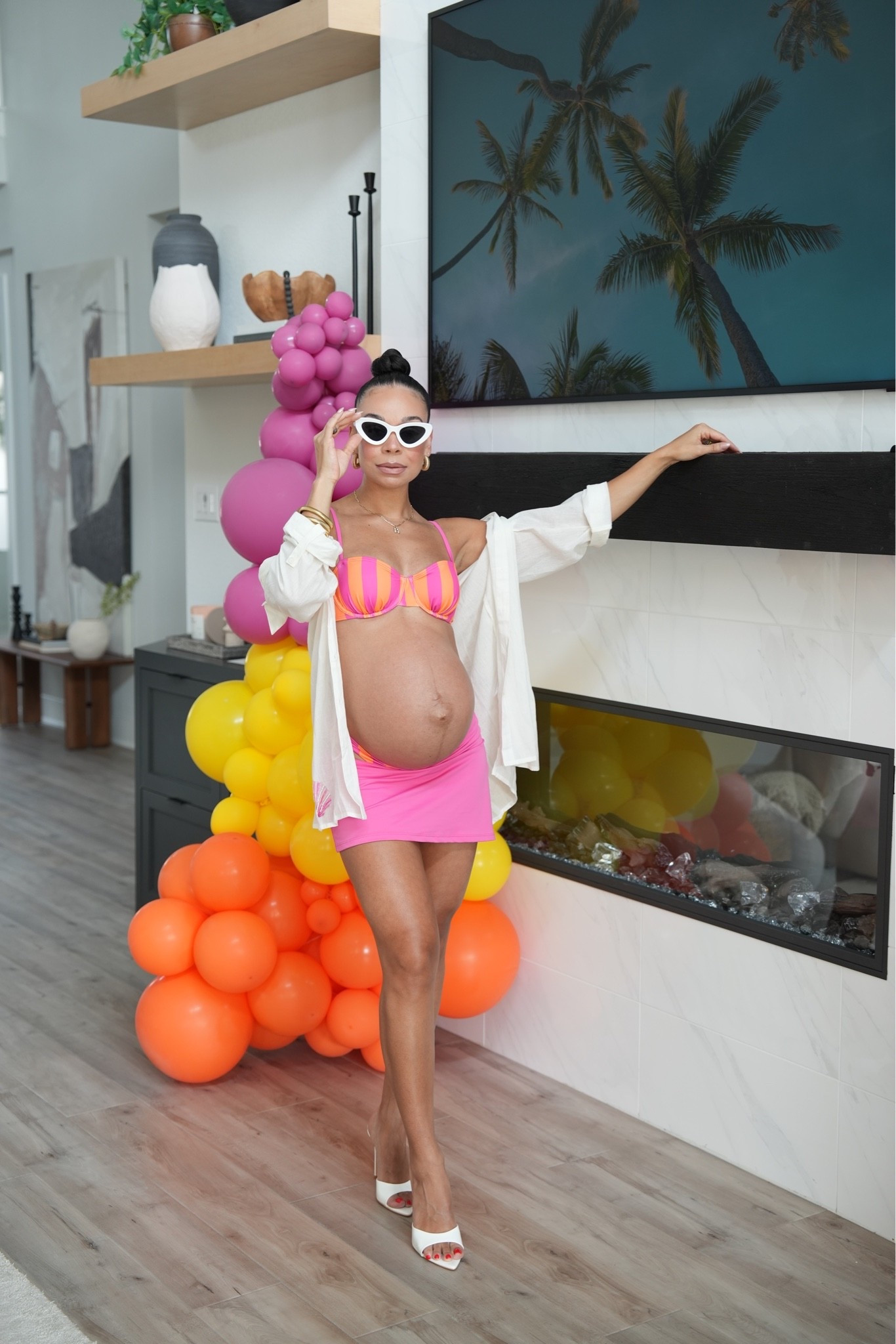 Maternity Barbie 💕💎🦄 Put together this cute Beach Club look for my sisters birthday and none of its maternity 🤭

#LTKSwim #LTKBump #LTKSeasonal