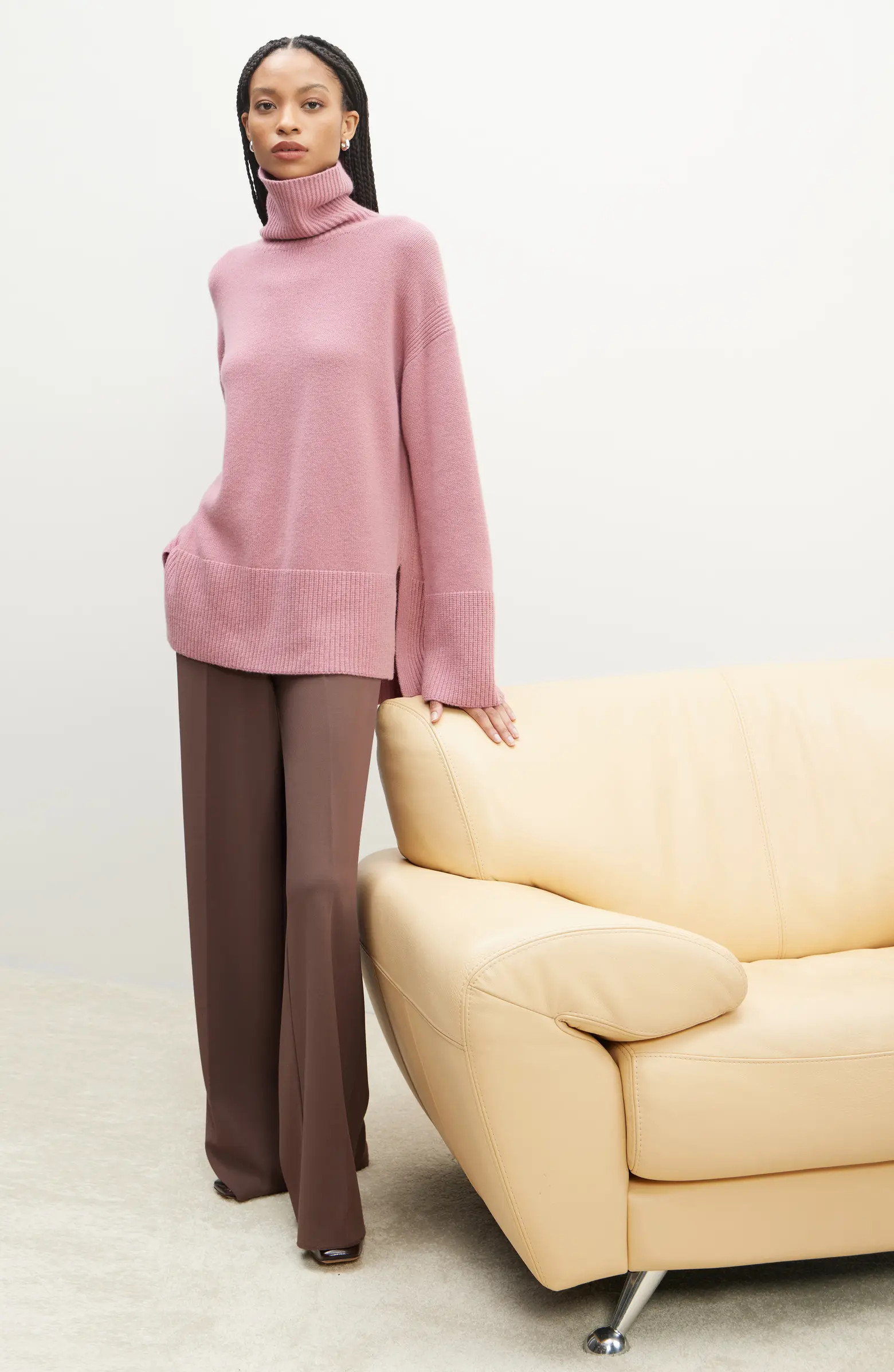 Wool & Cashmere Turtleneck Sweater | Nordstrom