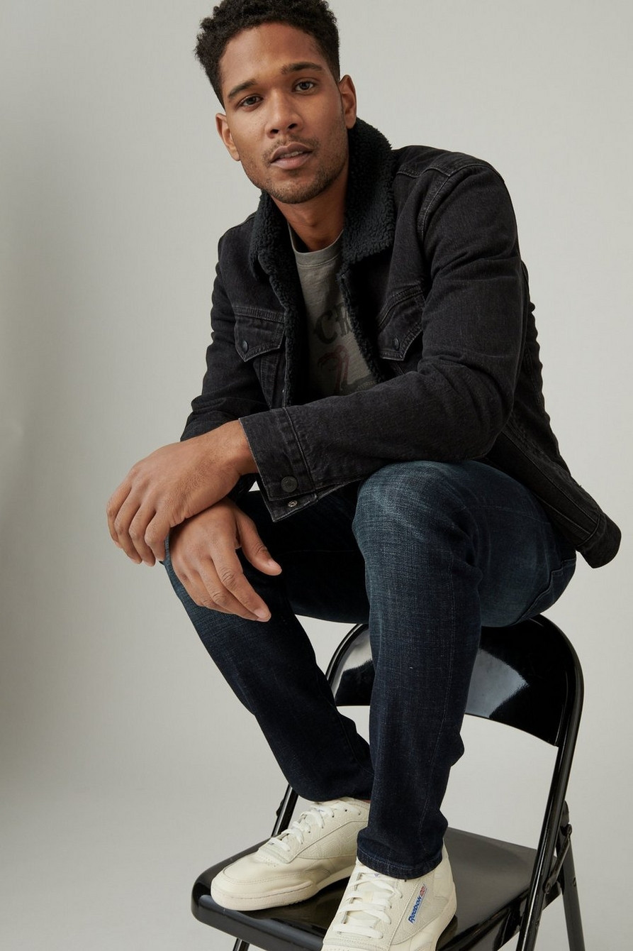 411 athletic taper coolmax stretch jean | Lucky Brand