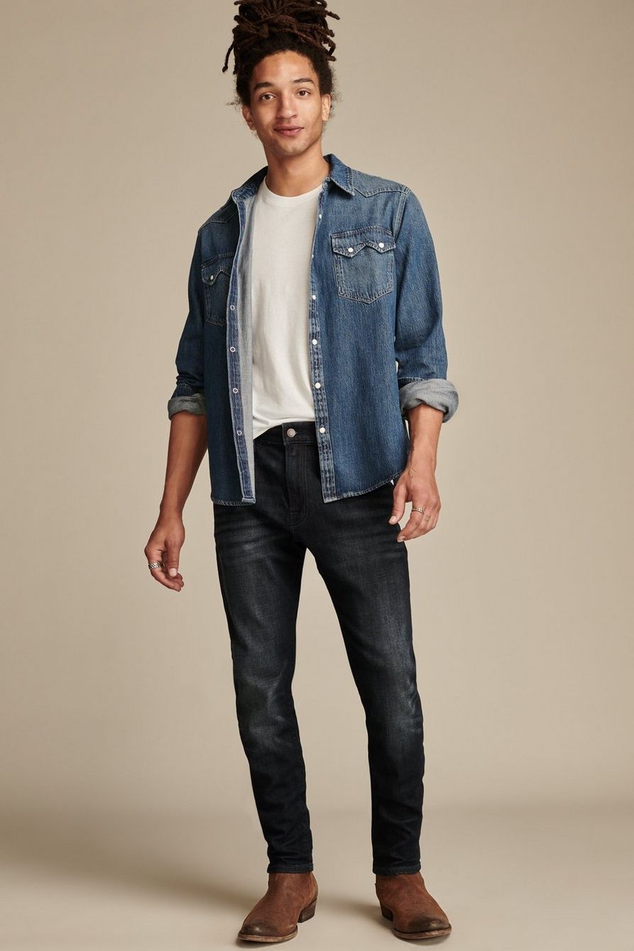 411 athletic taper coolmax stretch jean | Lucky Brand