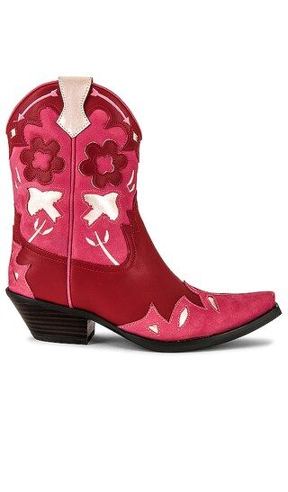 Looney Cowboy Boot in Pink & Red | Revolve Clothing (Global)