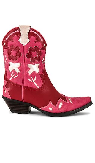 Looney Cowboy Boot in Pink & Red | Revolve Clothing (Global)
