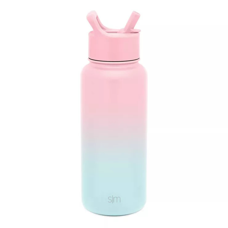 Simple Modern 32 oz Stainless Steel Summit Water Bottle with Straw Lid | Target