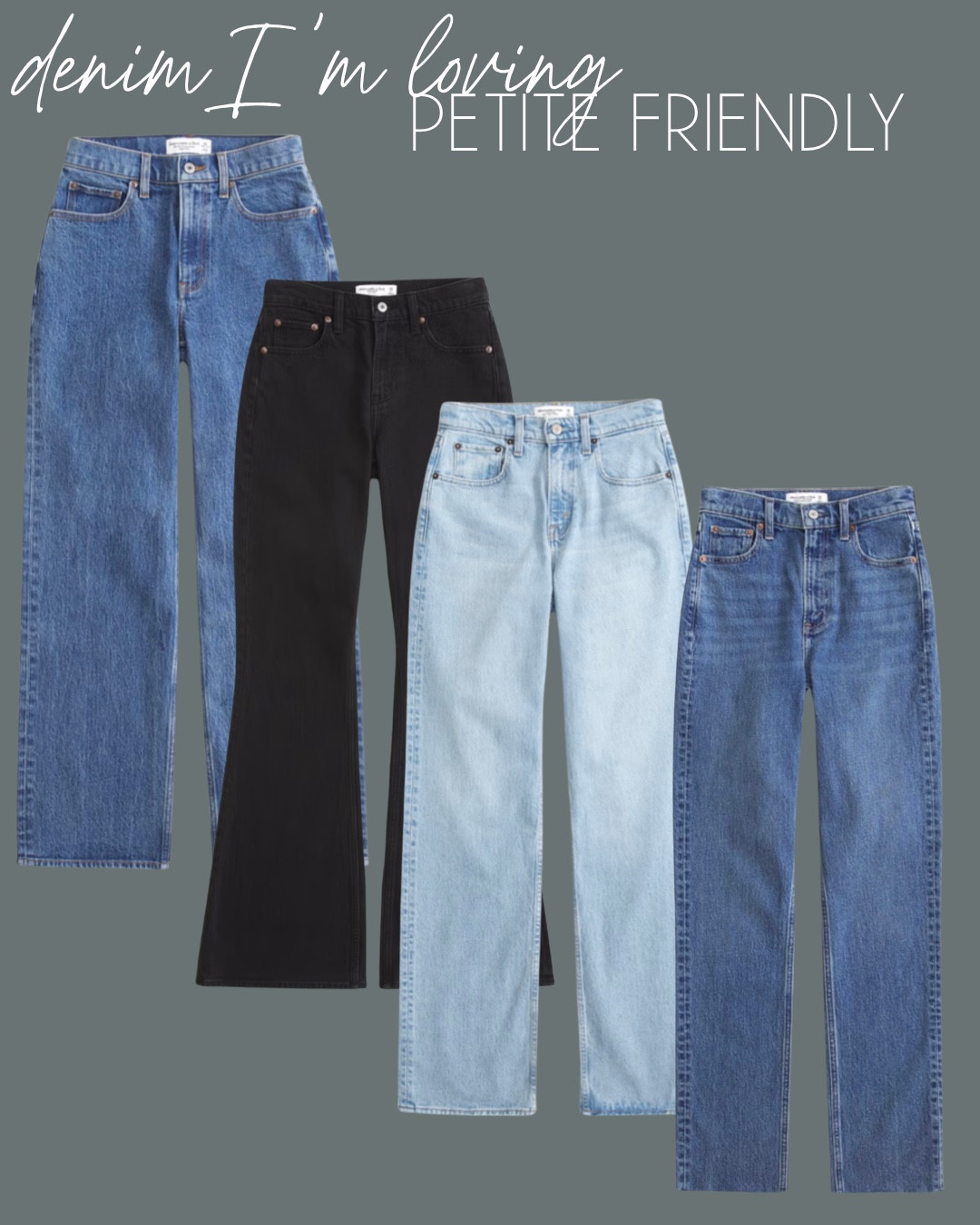Abercrombie petite friendly jeans flare jeans 

#LTKSaleAlert #LTKFindsUnder50 #LTKPetite