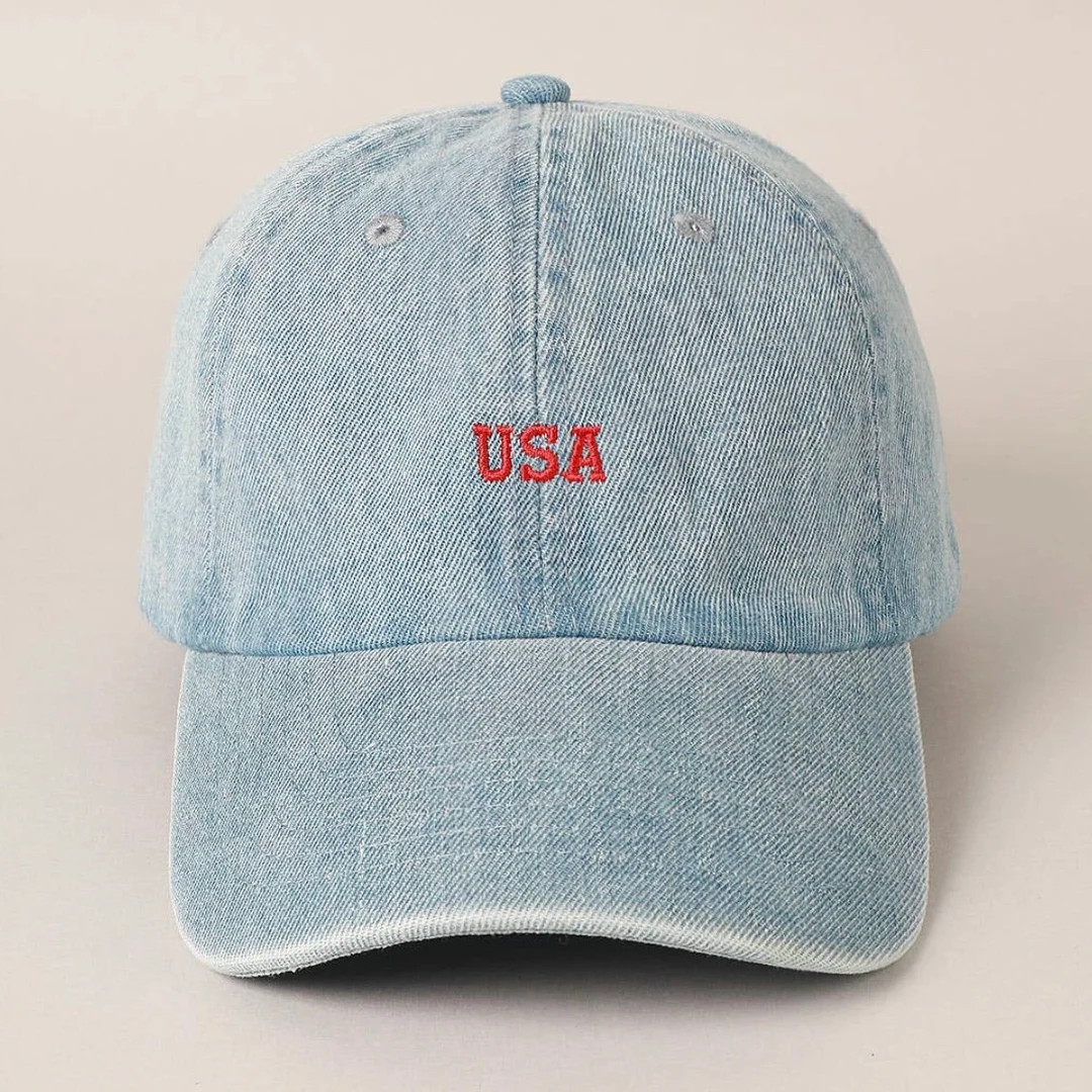 USA Embroidered Hat | Etsy (Global)