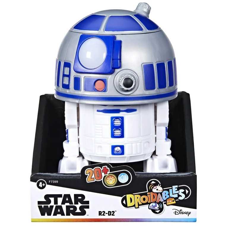 Star Wars Droidables R2-D2, Star Wars Electronic Figure, Interactive Toys (4") | Walmart (US)
