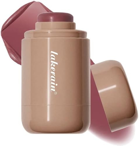 Cream Blush stick, Natural-Looking Matte Finish Makeup Blush stick, Hydrating Long Lasting Lightw... | Amazon (US)