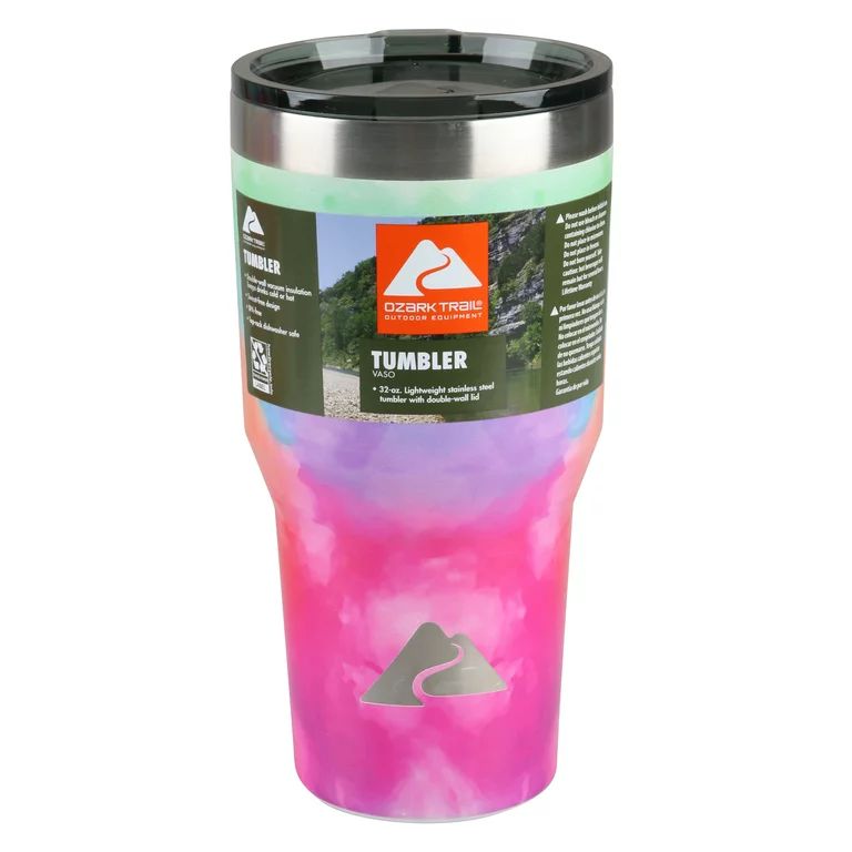 Ozark Trail 32 oz Lightweight Stainless Steel Tumbler-Pride Patten - Walmart.com | Walmart (US)