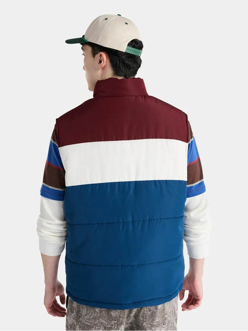 Netflix Stranger Things Puffer Vest from No Boundaries, Men’s and Big Men’s | Walmart (US)