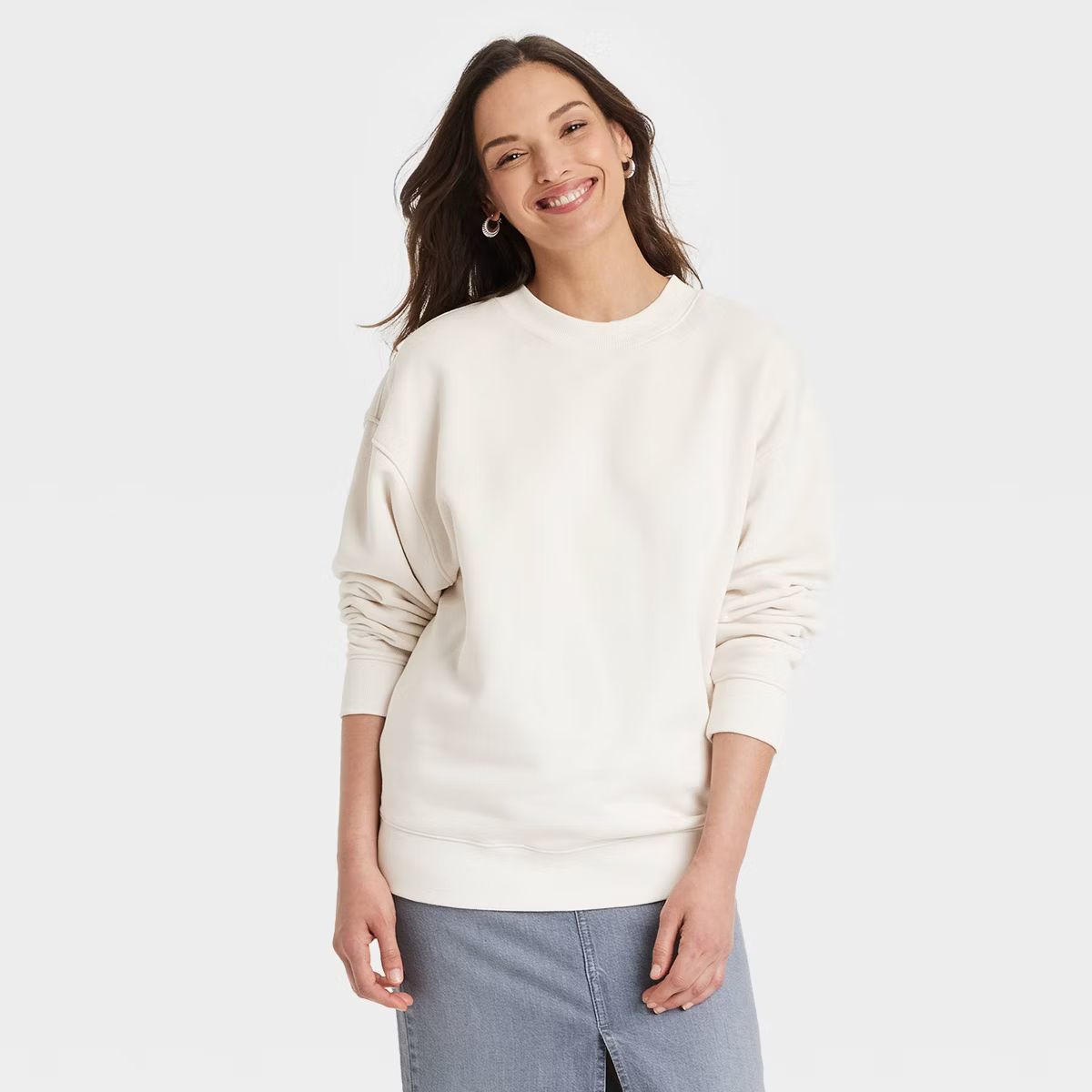 Women's Leisure Studio Oversized Pullover Sweatshirt - Universal Thread™ | Target