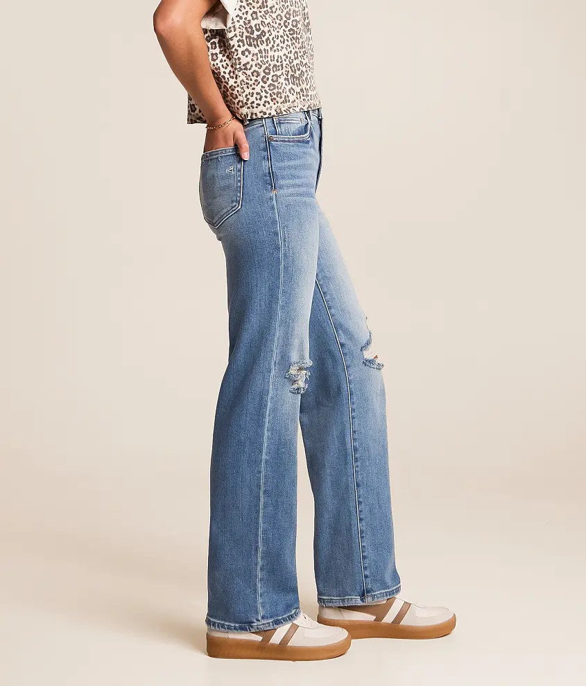 Ella Classic Straight Stretch Jean | Buckle