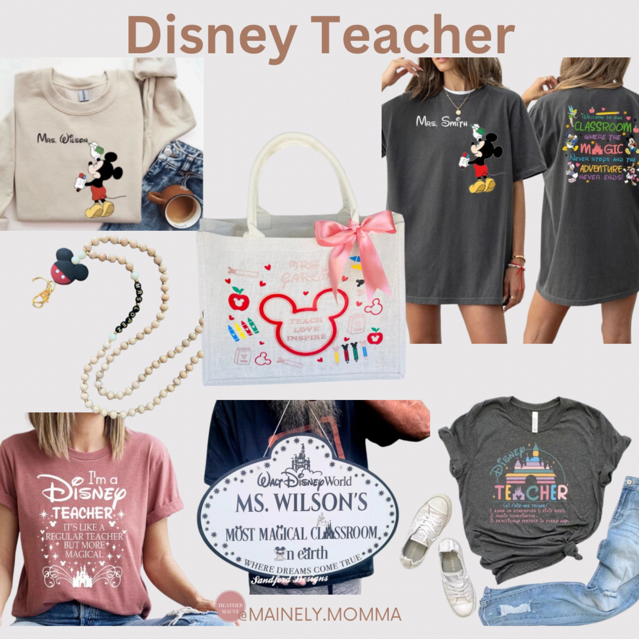 Disney teacher outfits and accessories 

#Disney #Disneyland #DisneyWorld #Florida #Orlando #Teacher #Teachers #TeacherAccessories #TeacherOutfit #Custom #School #BackToSchoolBackToSchoolOutfit #SchoolOutfit #Disney #DisneyVacation #DisneyFamily #DisneyTeacher #DisneyKids #DisneyTrip #Vacation #VacationOutfit #Travel #TravelOutfit #Mom #Moms #Gifts #Sellers #Popular # #Trend #Trending #Outfits #Fashion #Style #Kids #Children #Baby #Toddler #Bag #TeacherBag #Sign #TeacherLanyard

#LTKStyleTip #LTKTravel #LTKBacktoSchool