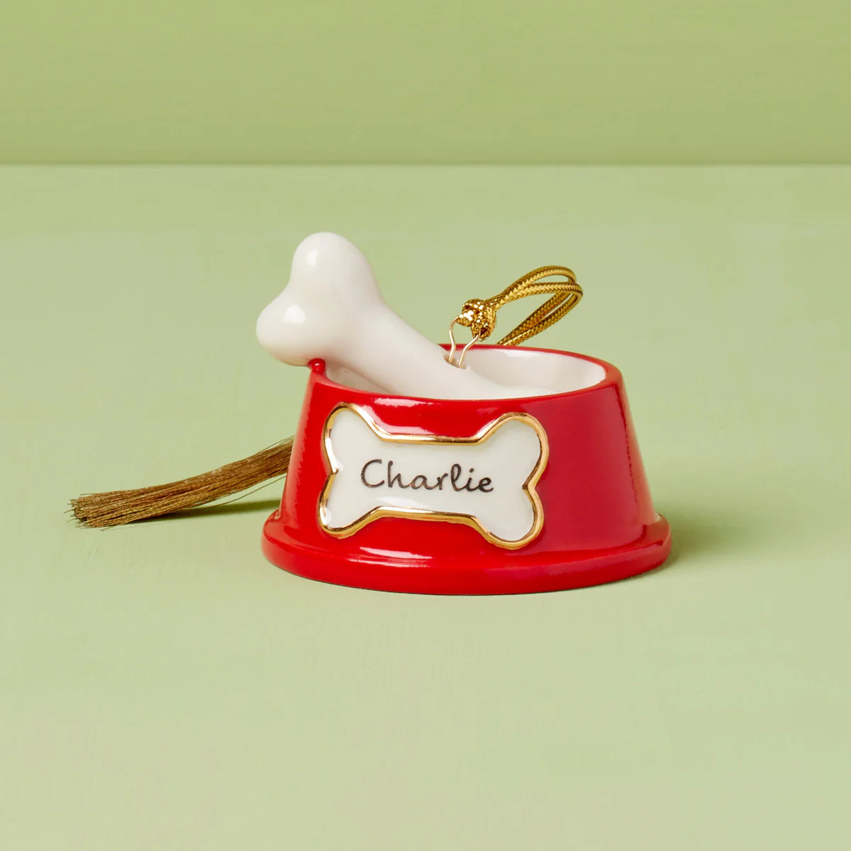 Personalized Dog Bone Ornament | Lenox