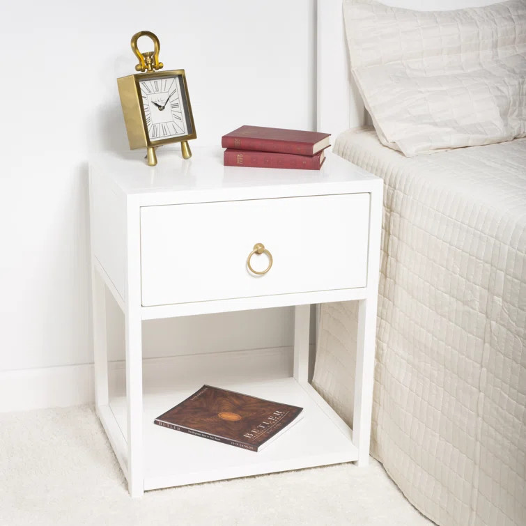 Elin 26.5'' Tall 1 - Drawer Nightstand | Wayfair North America
