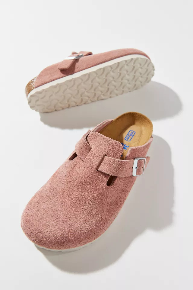Birkenstock Boston Soft Footbed Suede Clog | Urban Outfitters (US and RoW)