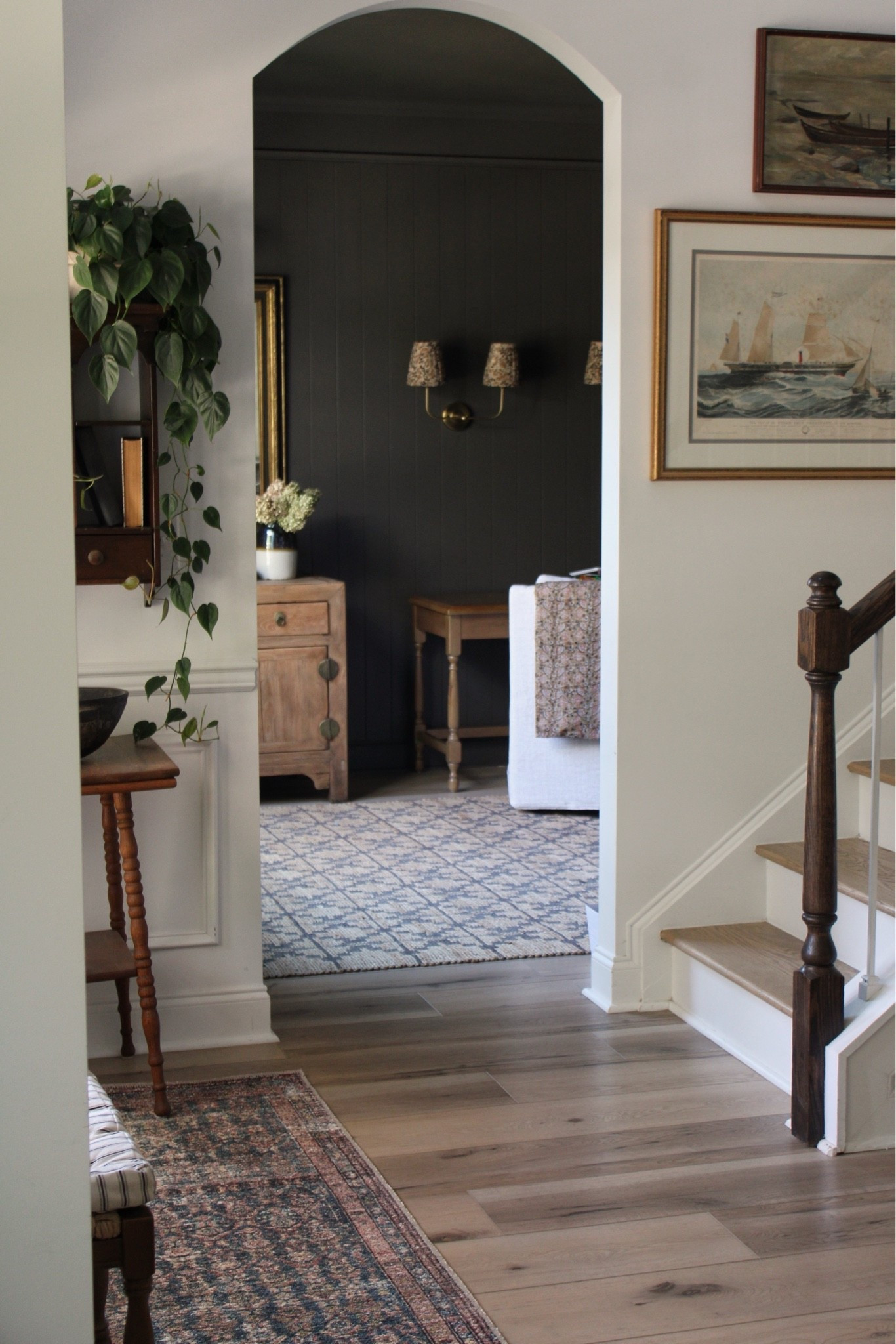 Foyer, office, comfy chairs on casters, desk, rugs, entryway

#LTKHome
