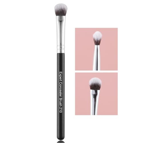 ENERGY Concealer Brush Dense Small Eyeshadow Brush Vegan Soft Synthetic Bristles Makeup Brush for Liquid Cream Powder Foundation Blending Premium Face Makeup Application 210 | Amazon (US)