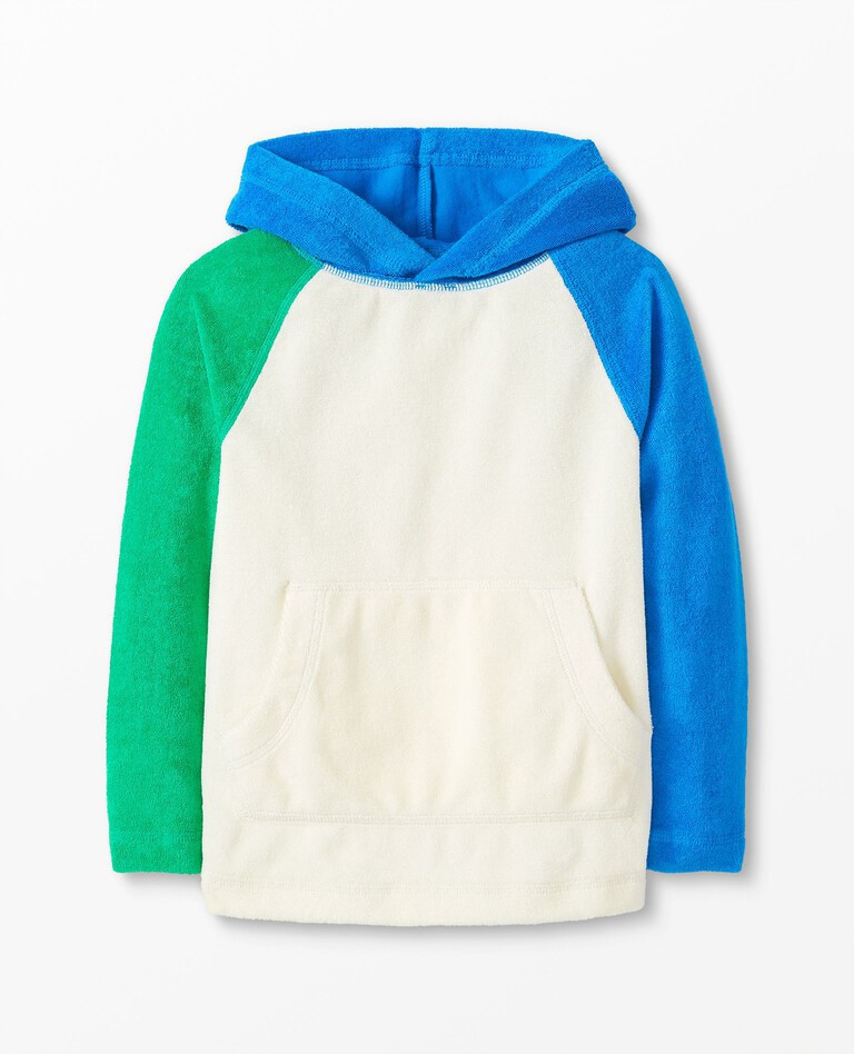 Colorblocked Loop Terry Hoodie | Hanna Andersson