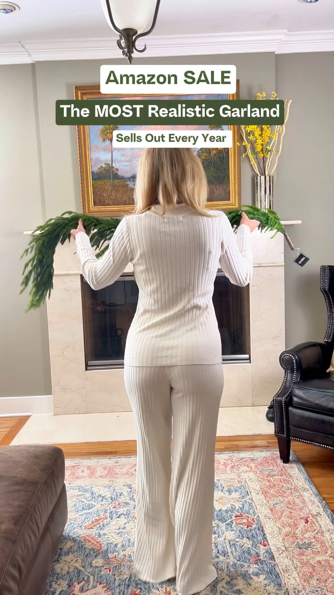 This will sell out! Sells out every single year. The most realistic garland. My absolute favorite. 33% off plus an extra 15% off coupon. 

#LTKxPrimeDay #LTKHoliday #LTKHome