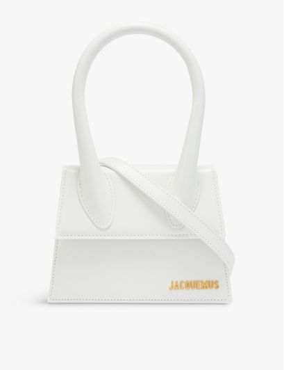 White Le Chiquito Medium Leather top Handle bag | Selfridges