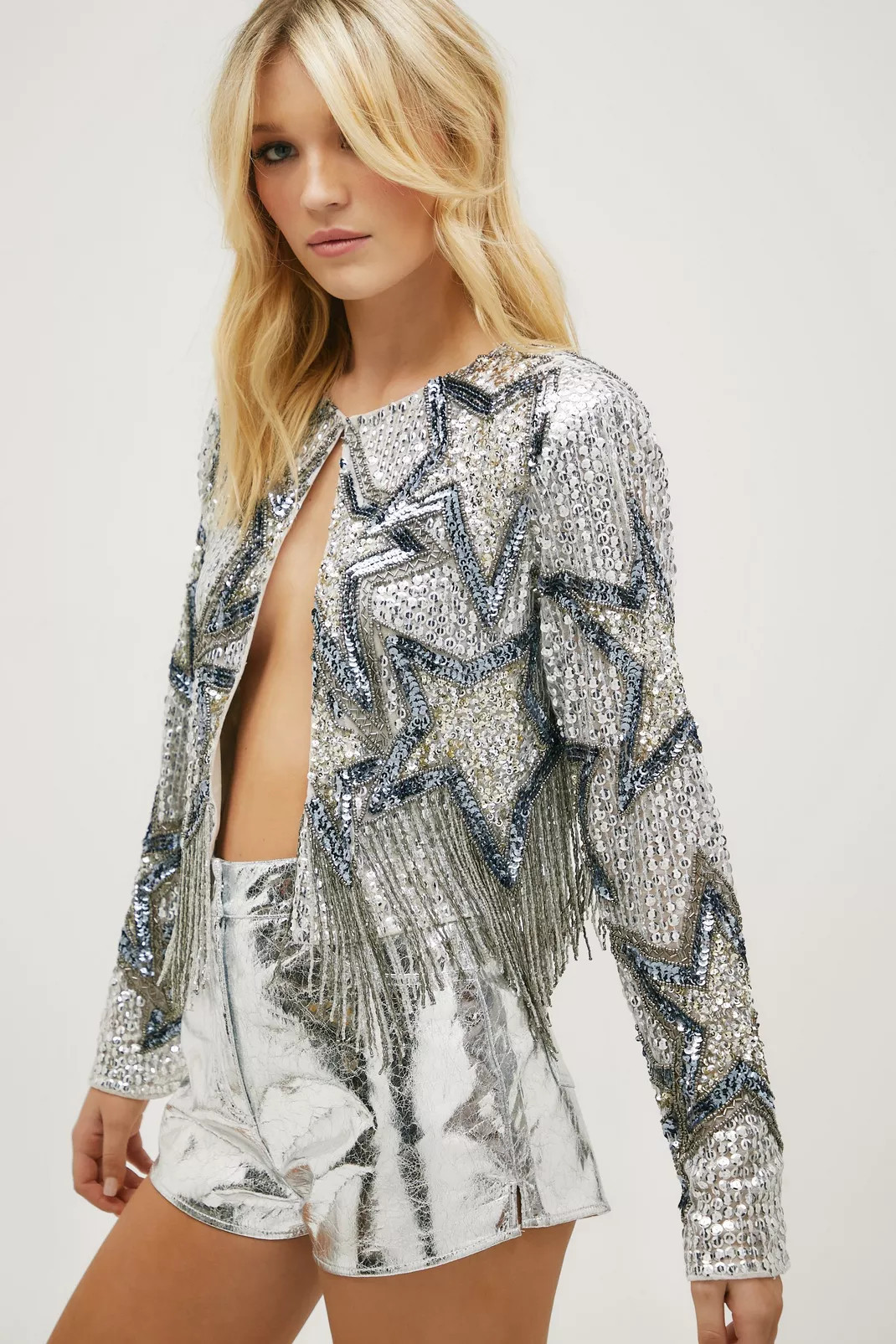 Tassel Beaded Star Jacket | Nasty Gal US