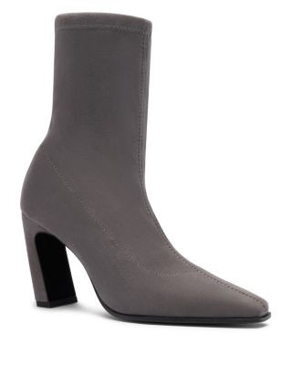 Stuart Weitzman Women's Stassi Stretch Suede Ankle Boots | Bloomingdale's (US)