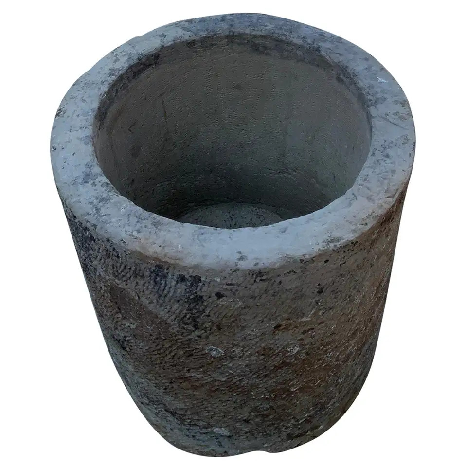 18th Century Pair of limestone Planters from France | 1stDibs