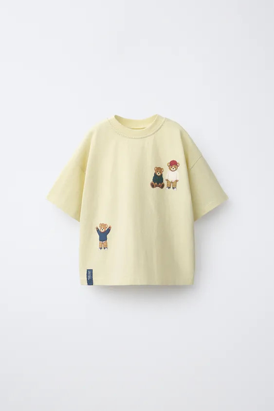BEAR PRINT T-SHIRT | Zara US