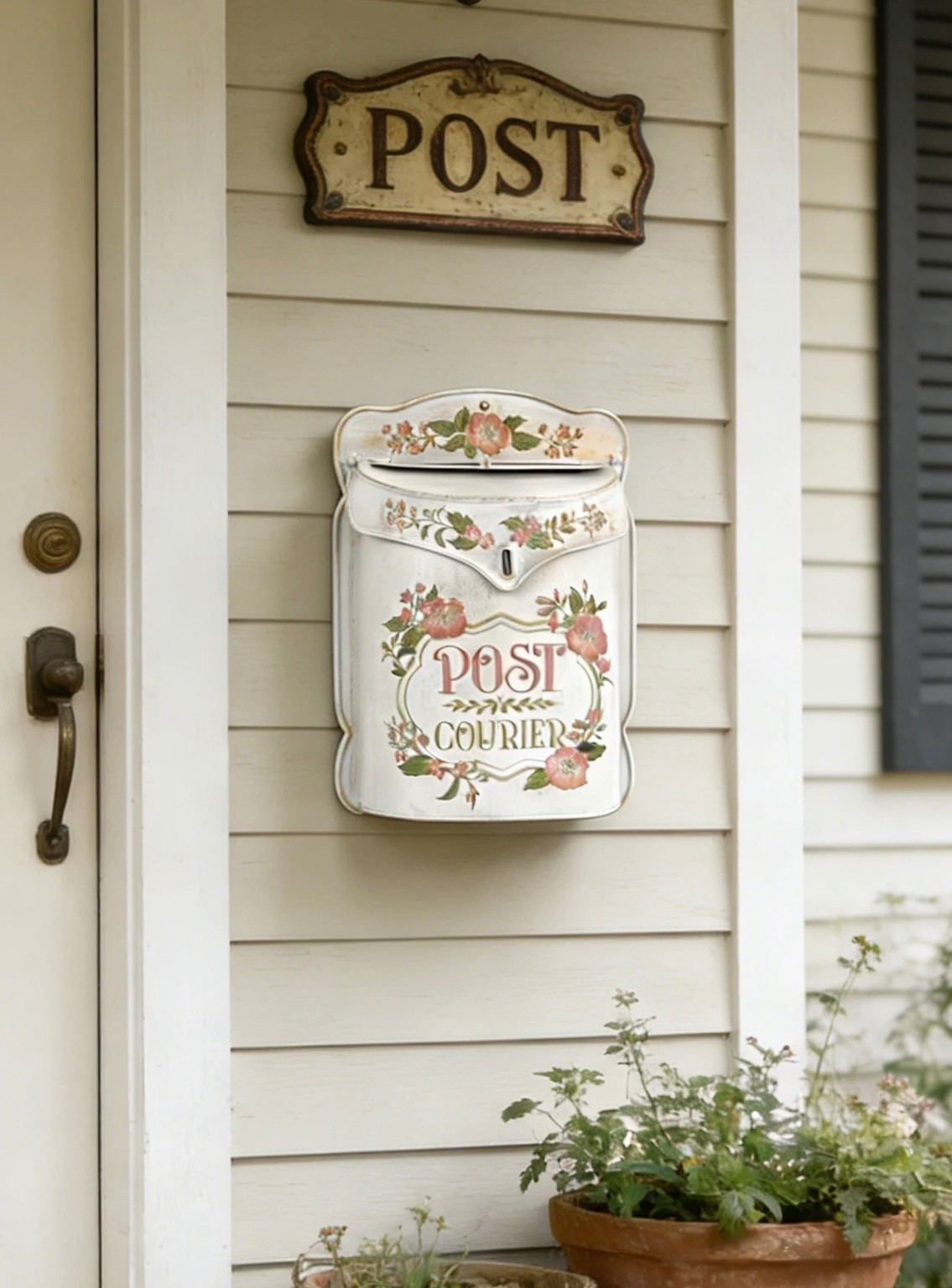 Vintage Mailboxes for Homes Wall Mount Mailbox for Outdoor,Side of House, Porch & Indoor Use,Perfect for Letters & Small Mail

#LTKmomlife #LTKHome #LTKOver40