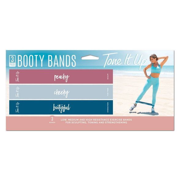 Tone It Up Booty Resistance Band 3pk | Target