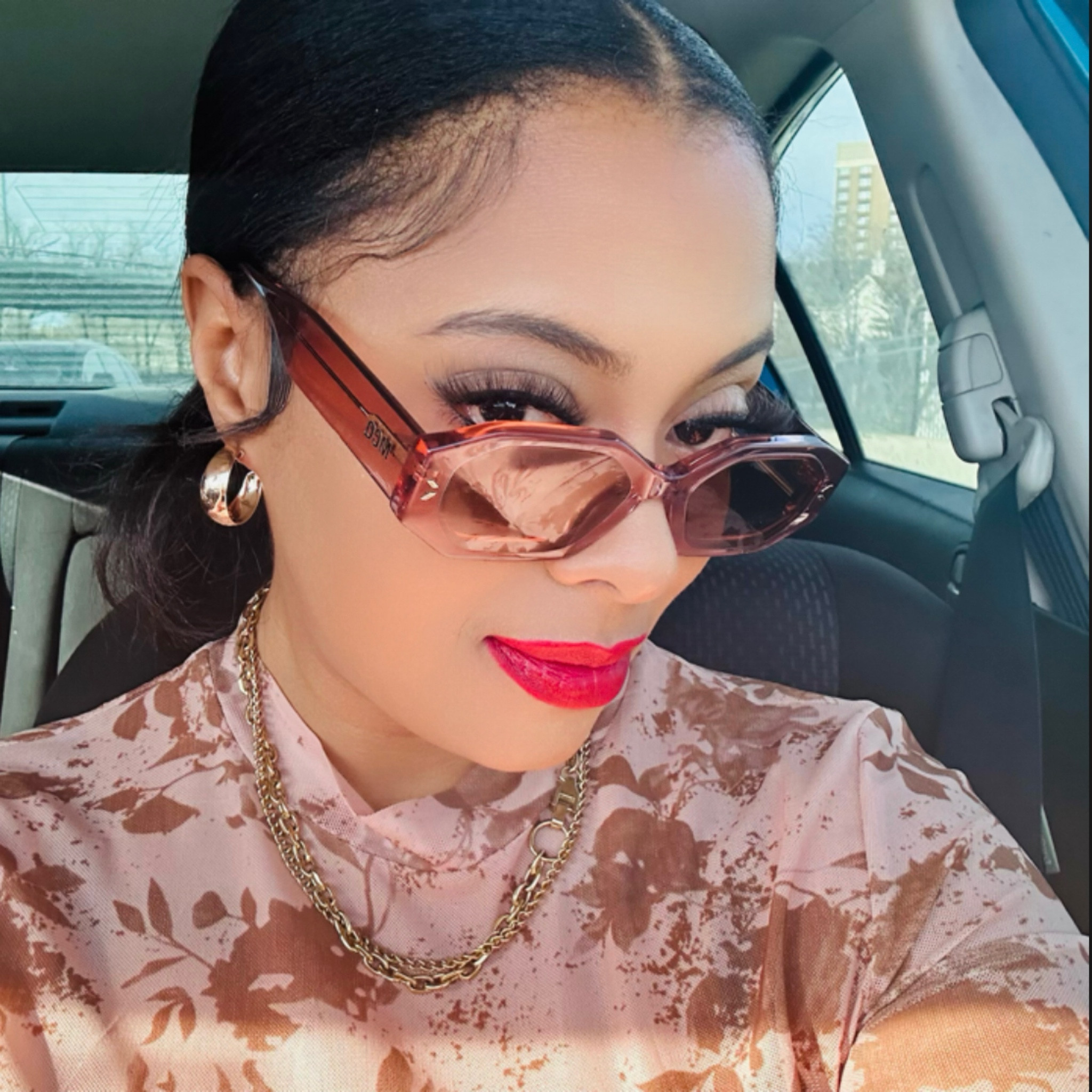 The eye wear is giving 😍
Love how you can see clearly through the frames & so stylish. 

#LTKstyletip #LTKFind