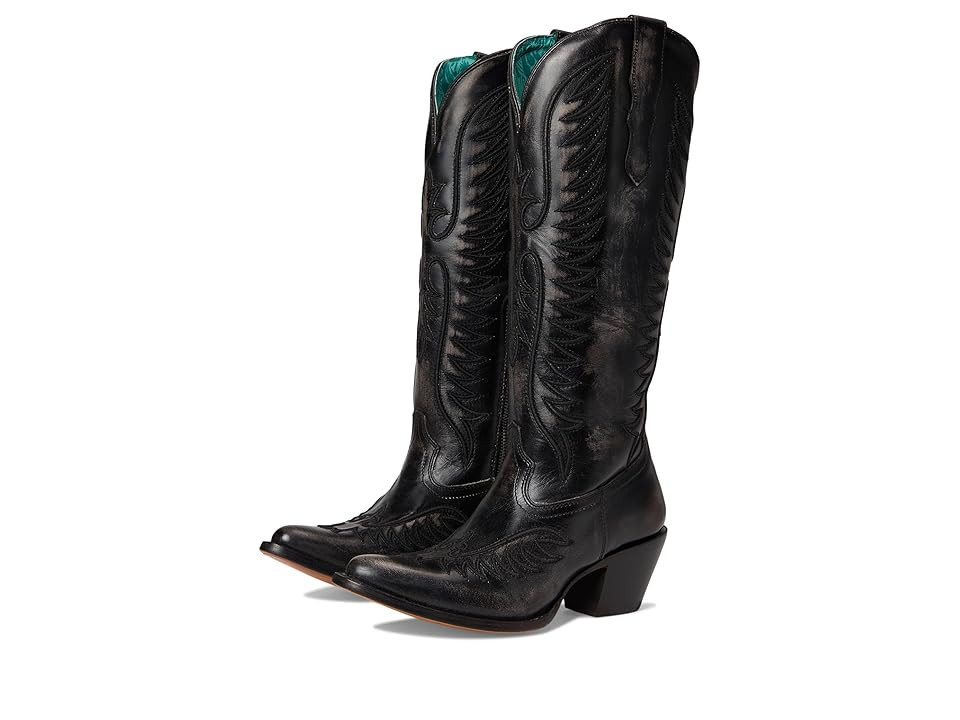 Corral Boots A4792 Cowboy Women's Boots Black/Bone : 8.5 B - Medium, Leather | Zappos