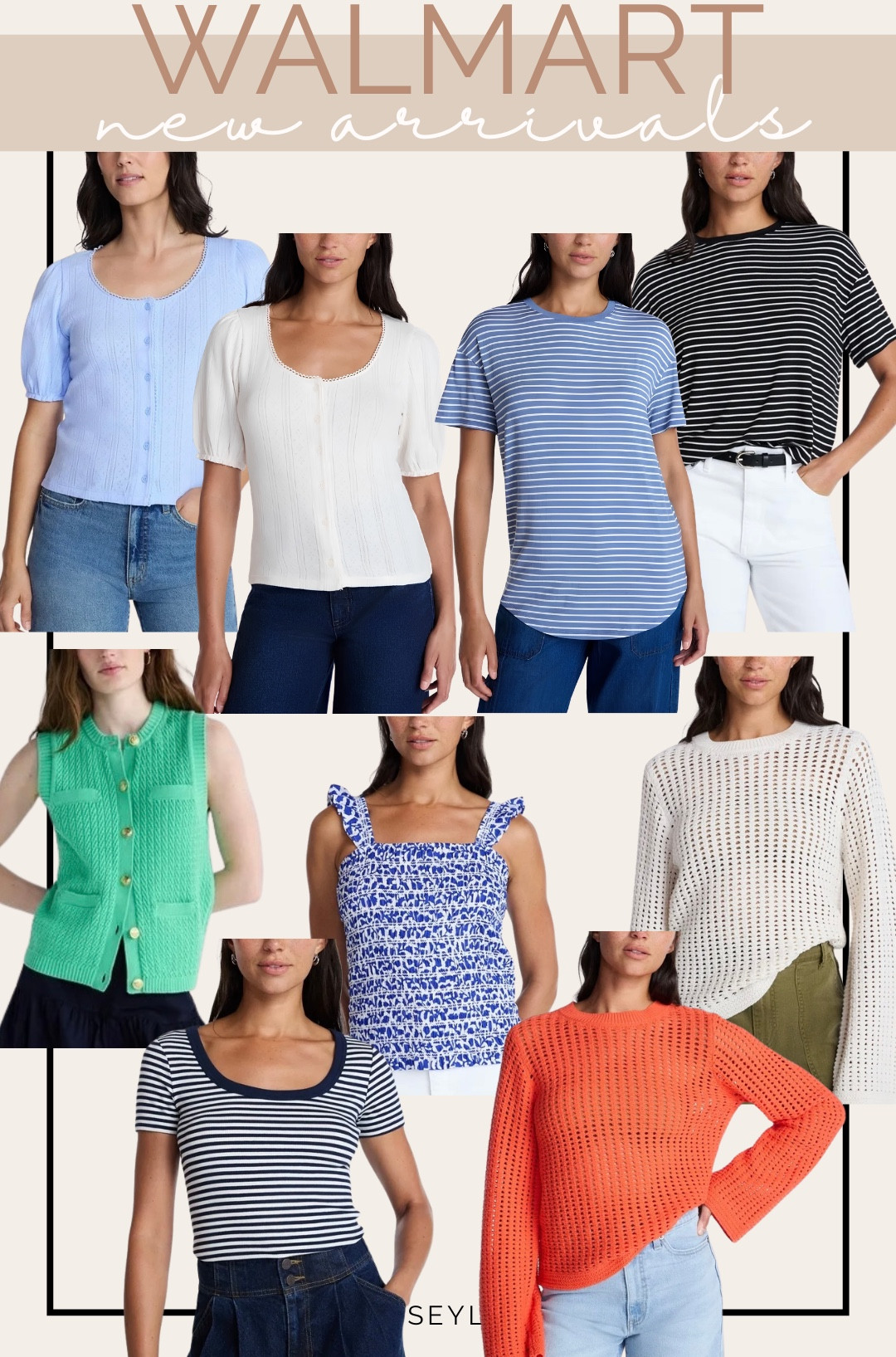 Walmart new arrival tops for spring 

#LTKmomlife #LTKootd