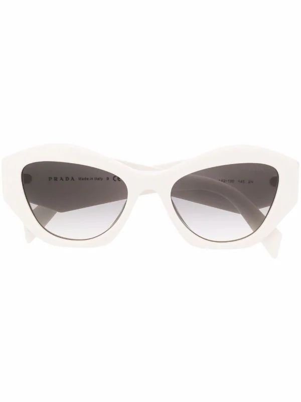 Sonnenbrille mit geometrischem Gestell | Farfetch Global