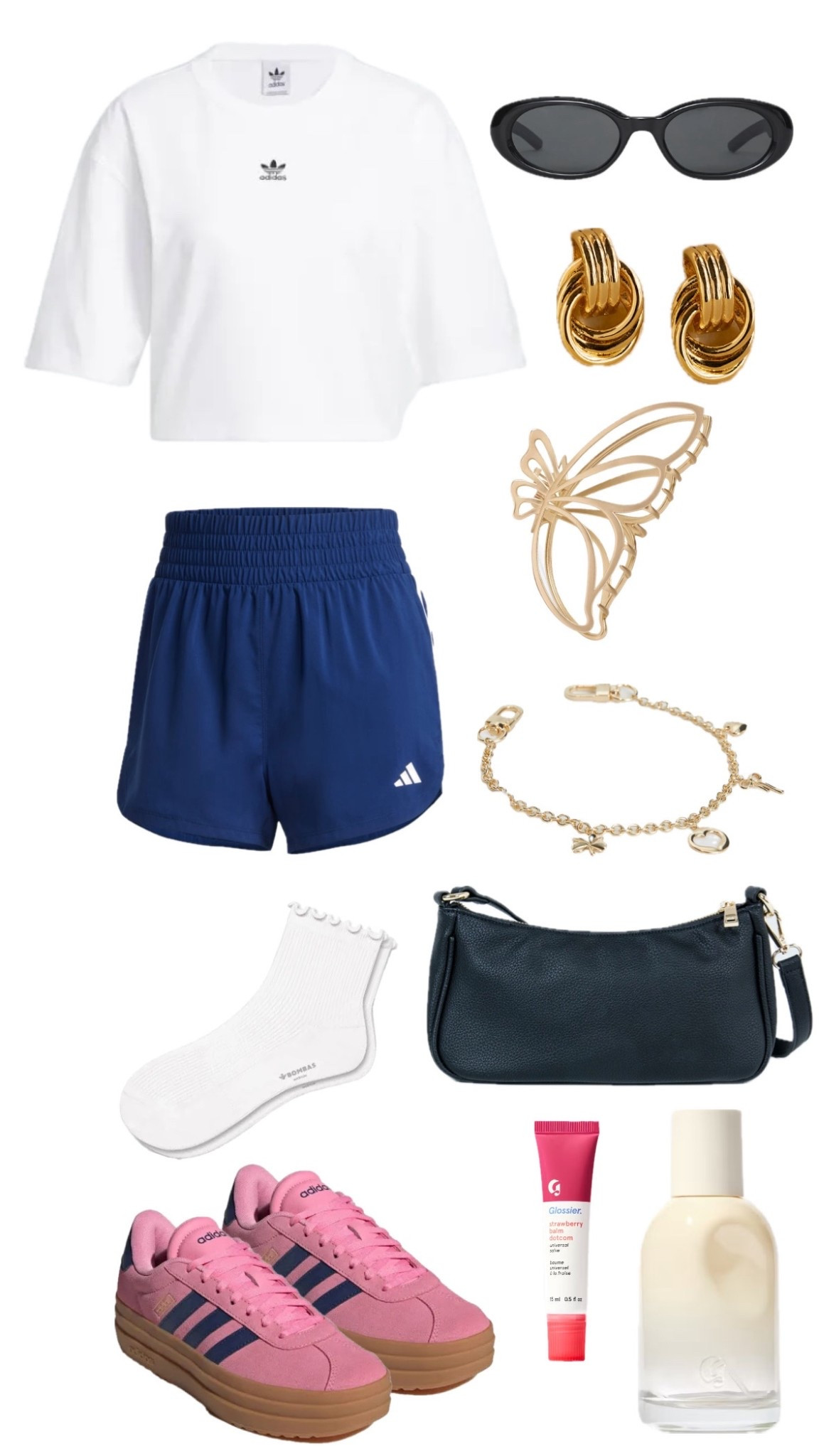 ✨Back to school style made easy✨ sporty, comfy, and a little chic. Perfect mix of athleisure vibes with fun accessories to keep it fresh for class, errands, or hanging out after school! 💙👟🖤
#LTKBackToSchool #BackToSchoolOutfit #LTKfit #OOTDinspo #LTKunder100 #AthleisureStyle #EverydayStyle #SportyChic #LTKFinds

#LTKSeasonal #LTKShoeCrush #LTKStyleTip #LTKSaleAlert