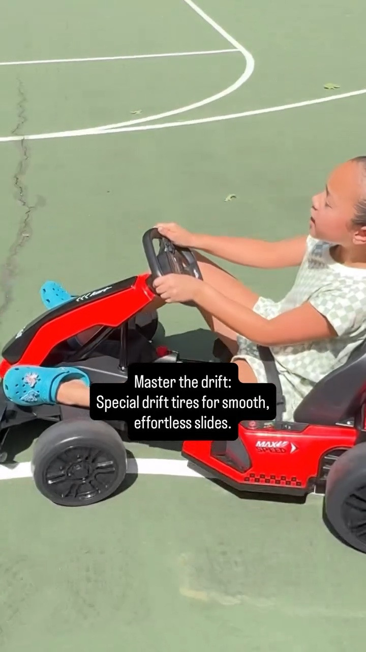 Drifting into the weekend like Sofia! 🏁 The K61 Go Kart is a total game changer. Strong steel frame, special drift tires, and her favorite FM radio station.

What more could a kid want?

#LTKKids #LTKmomlife #LTKdayinmylife
