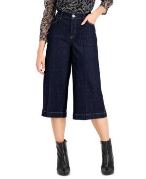 Inc High-Rise Culotte Jeans, Created for Macy's | Macys (US)
