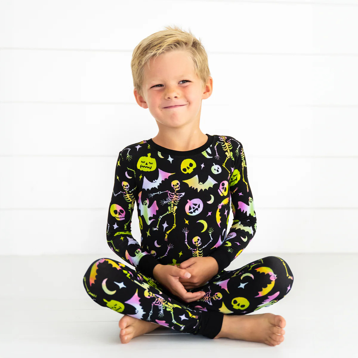Cool Ghouls Two-Piece Pajama Set | Little Sleepies