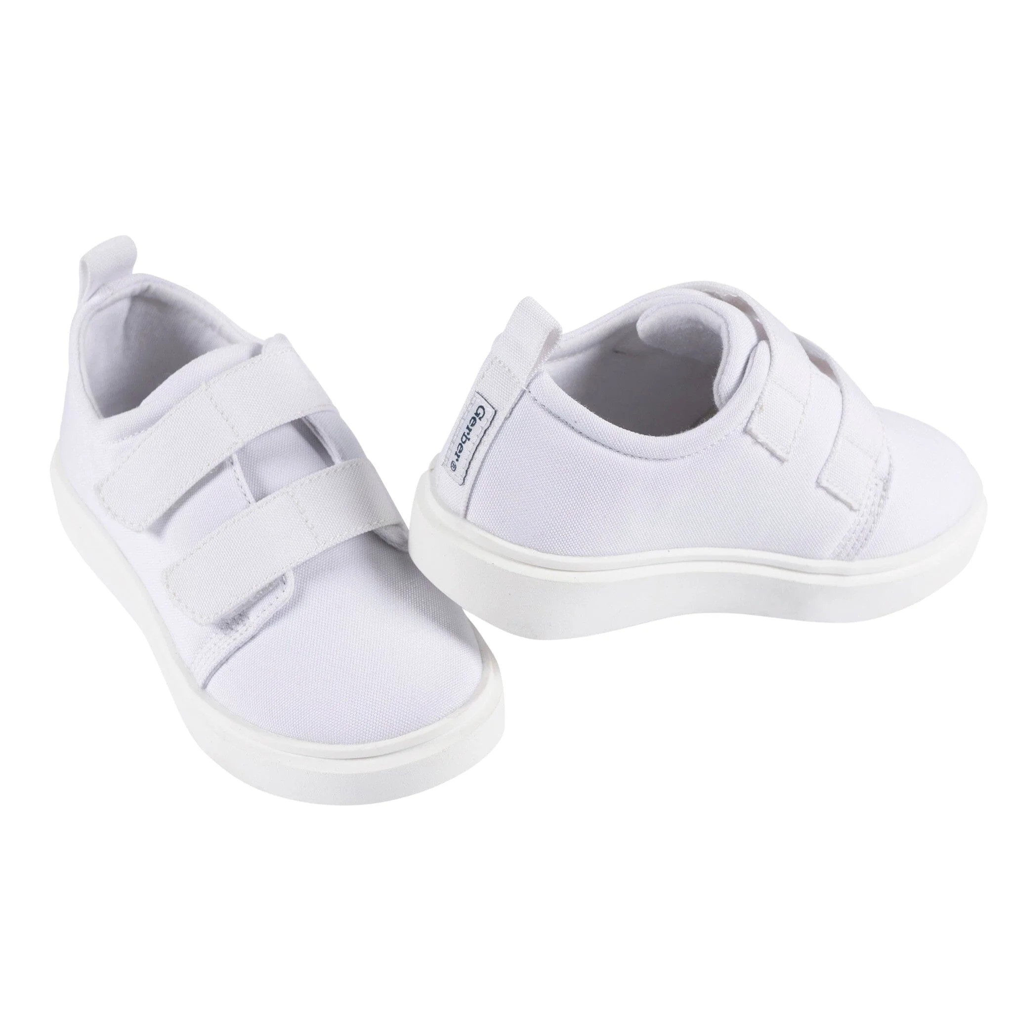Infant & Toddler Neutral White Strap Sneaker | Gerber Childrenswear