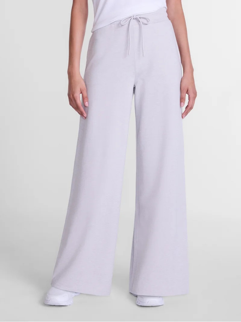 Athletic Works Women\u2019s and Women\u2019s Plus ButterCore Wide Leg Pants, 30\u201d Inseam, Siz... | Walmart (US)