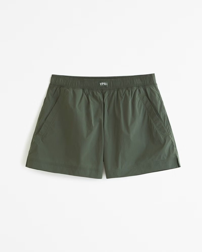 YPB Crinkle Nylon Lined Short | Abercrombie & Fitch (US)