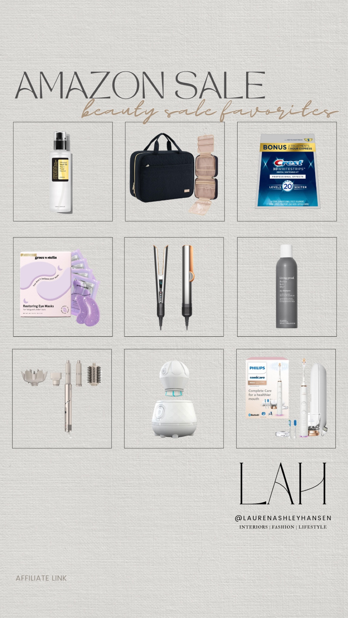 Amazon prime deal days beauty favorites! My favorite dry shampoo, travel makeup bag, eye patches, and more! Be sure to checkout my storefront for more beauty finds, and more! 

#LTKSaleAlert #LTKStyleTip #LTKBeauty