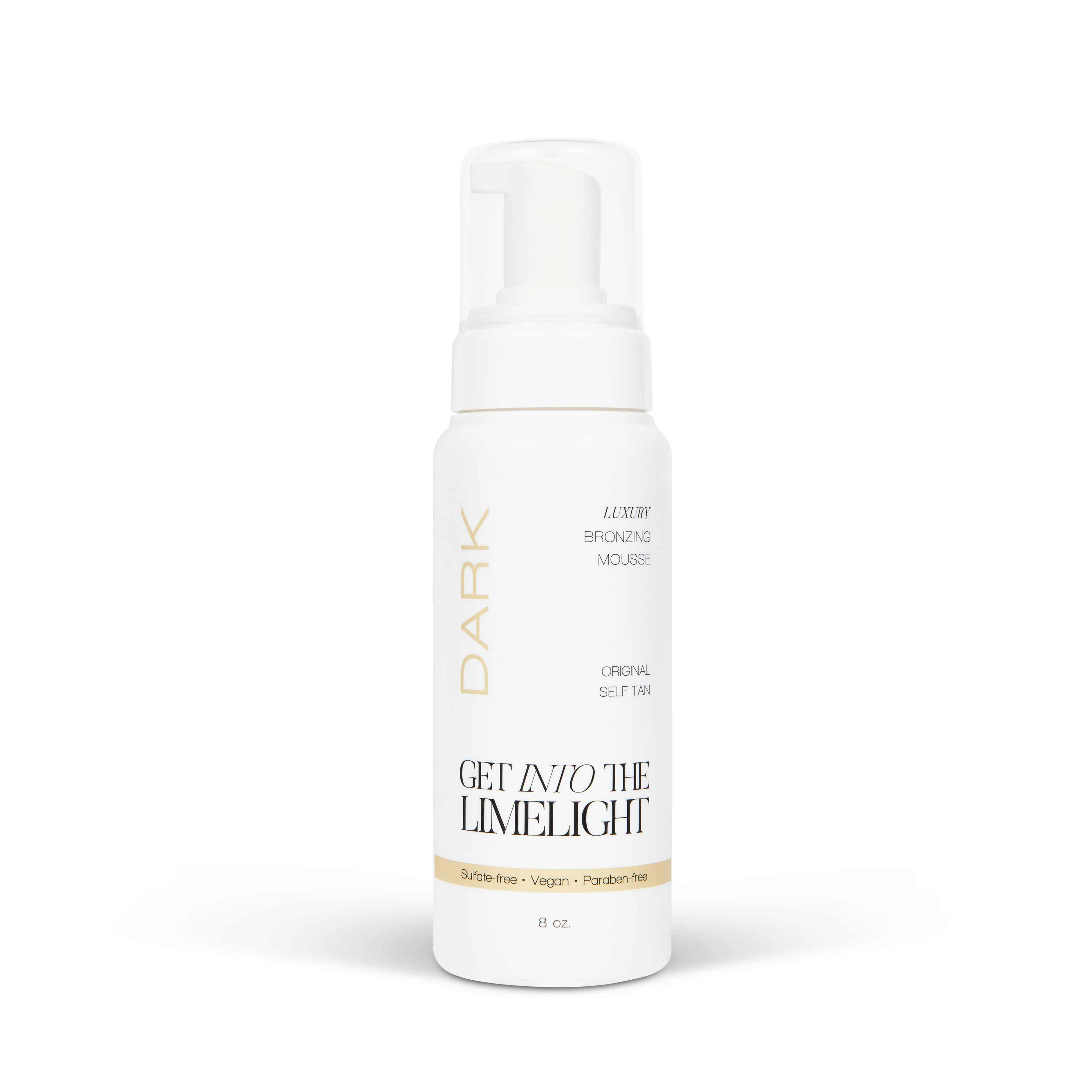 Dark Sunless Tanning Mousse | Get Into The Limelight Ltd.