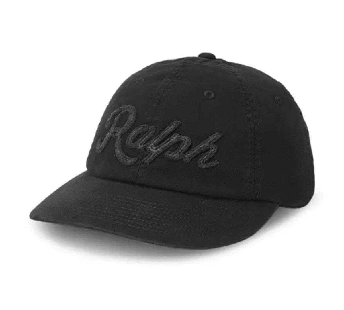 Polo Ralph Lauren The Ralph Logo Herringbone Ball Cap Black | Grailed