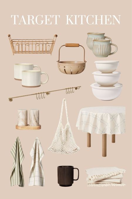 Cute neutral kitchen finds from Target. @target

#LTKhome