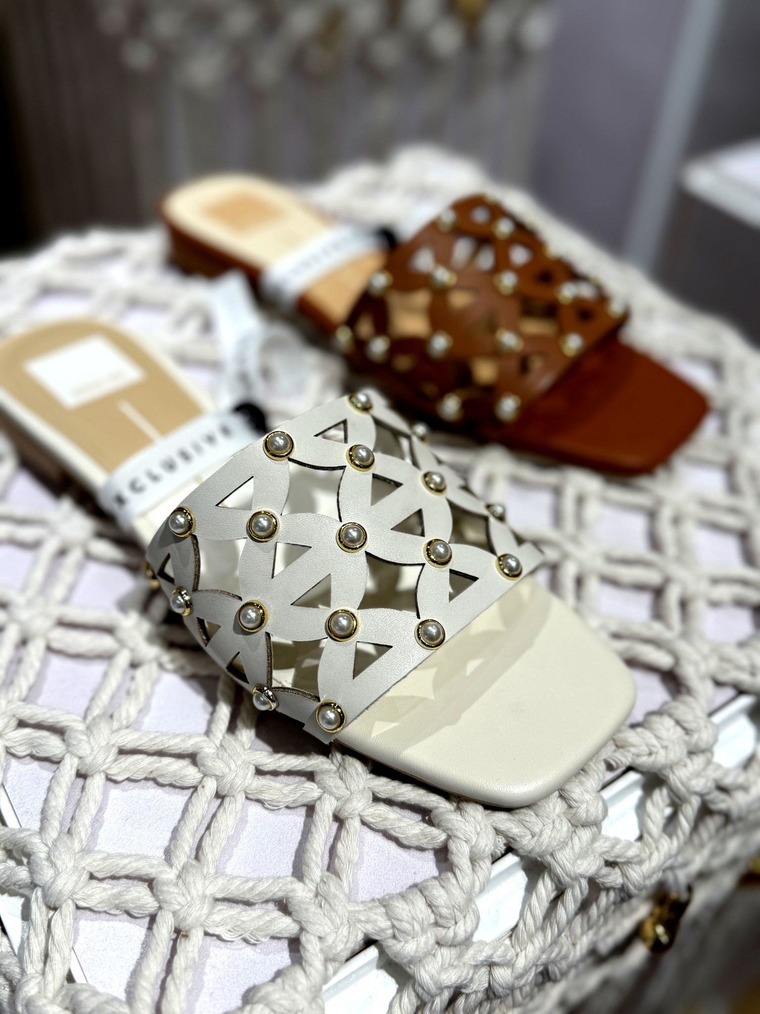 With the warm weather in force it seems everyone is wearing the copycat Hermés slide. EVERY brand makes their version of the “H” sandal nowadays  

Why not stand apart but still look as fashionable with something like this studded, latticed version?! Super comfy, great style AND a great price!

#LTKShoeCrush #LTKStyleTip #LTKSeasonal