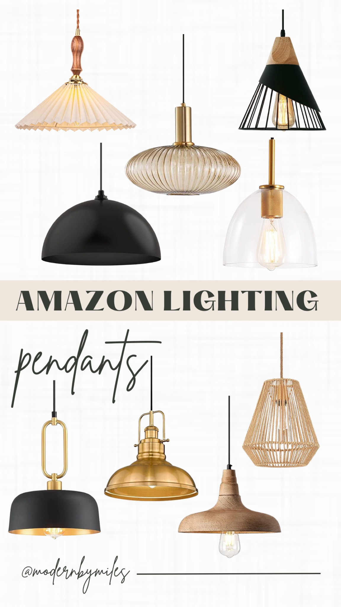So many affordable options!

Pendant lighting , pendants under $100, kitchen pendants, island lighting 

#LTKunder100 #LTKhome