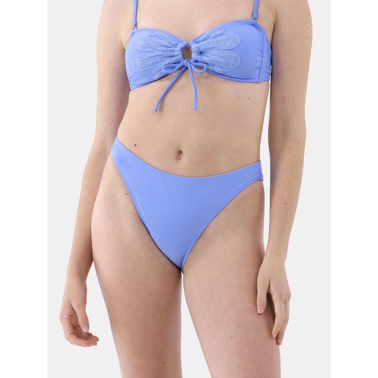 No Boundaries Cheeky Bikini Bottoms, Women’s - Walmart.com | Walmart (US)